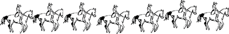 horses graphic