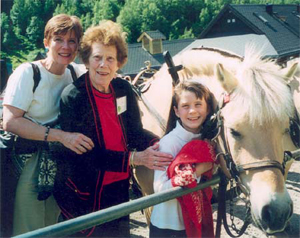 Director Mom and Daughter